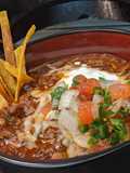Tex-Mex inspired brisket chili