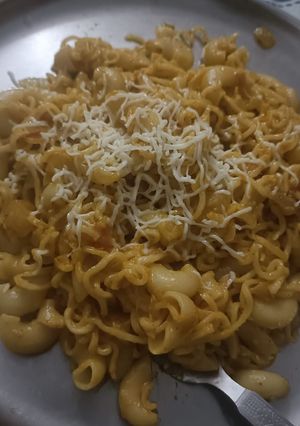 A picture of Pasta noodles.
