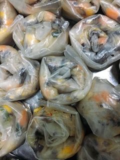 Hình của món Bánh tráng lụi.