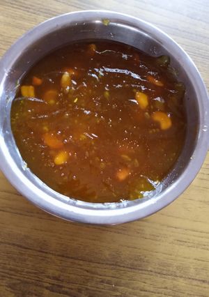 A picture of Rava halwa.