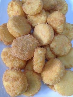 Hình của món Đậu trứng chiên xù.