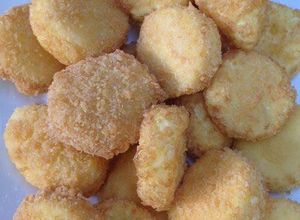 Hình của món Đậu trứng chiên xù.