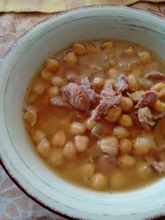 Una foto de Garbanzos árabes. ॐ