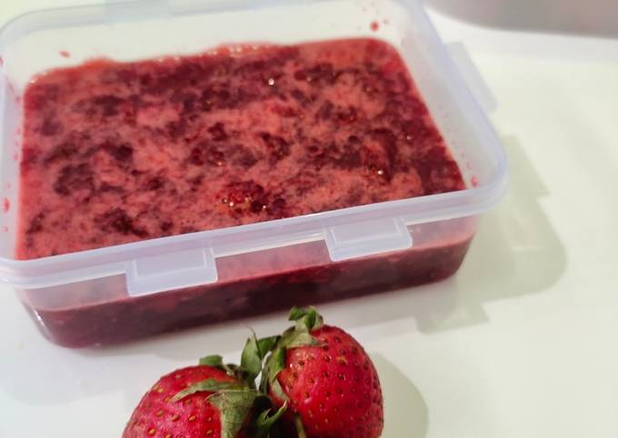 Resep Selai Strawberry 🍓 Home Made Oleh Shaffas Cookpad