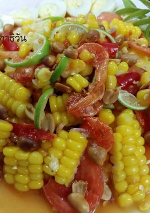 รูปของ ส้มตำ..ตำข้าวโพด