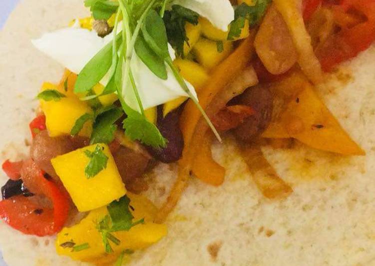Easiest Way to Make Perfect Beef and Veggies Tortilla