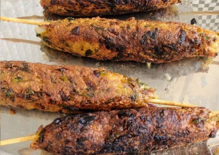 Aloo seekh kabab