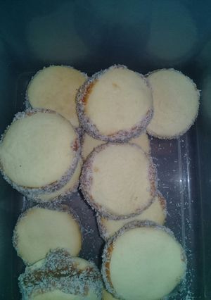 Una foto de Alfajores de maizena