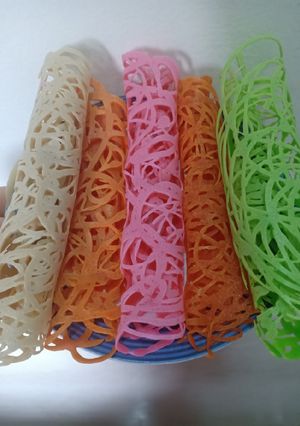 Foto resep Kue jaring Pelangi