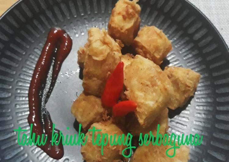 Tahu kriuk tepung serbaguna