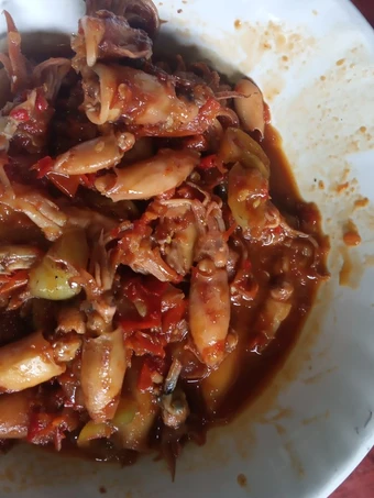Cara Sederhana Menyiapkan Resep  Balado manis cumi asin yang Enak, Lezat