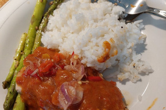 Anti Ribet, Membuat Grill mahi2 sambal merah n matah Menu Enak