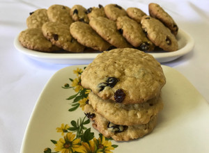 Una foto de Galletitas de avena con azúcar mascabo