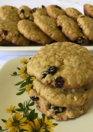 Una foto de Galletitas de avena con azúcar mascabo