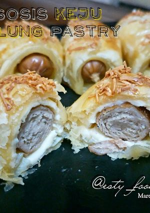 Foto resep Sosis Keju Gulung Pastry