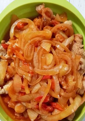 Foto resep Ayam Popcorn Asam Manis Pedas
