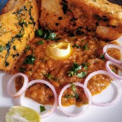 A picture of Masala Pav Bhaji.