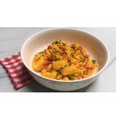 A picture of Tofu Salted Egg.