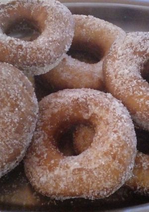 Una foto de Rosquitas Express con harina Pureza