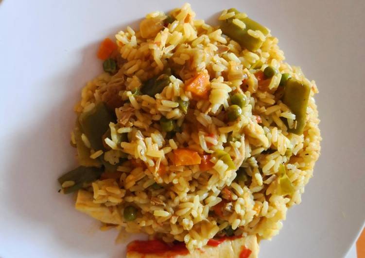 Arroz marinero sencillo