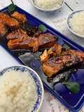 Saumon à la sauce asiatique