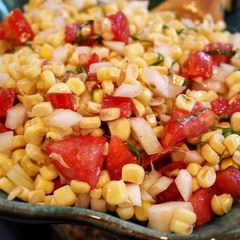 A picture of Simple Fresh Corn & Tomato Salad.