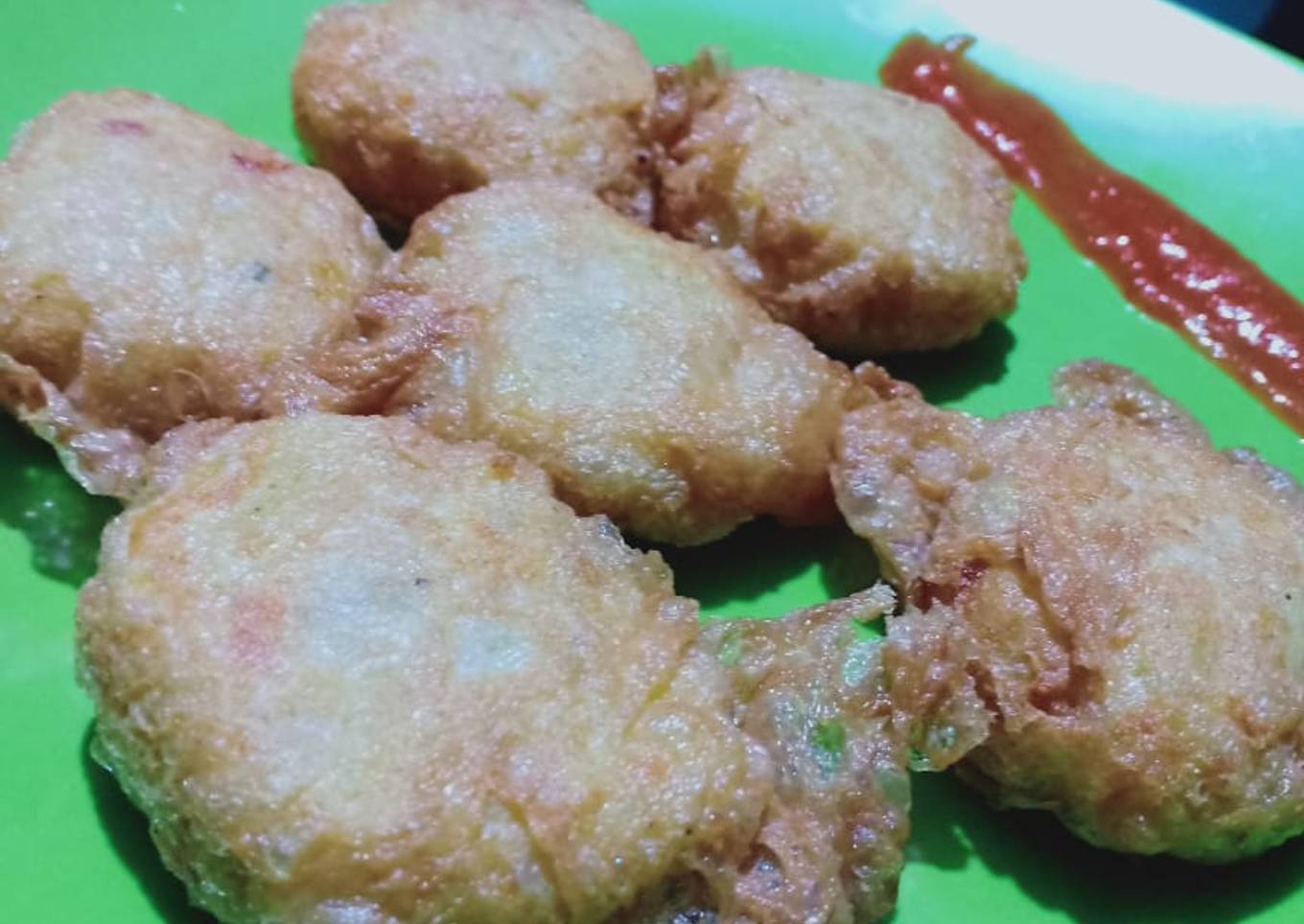 Perkedel telur