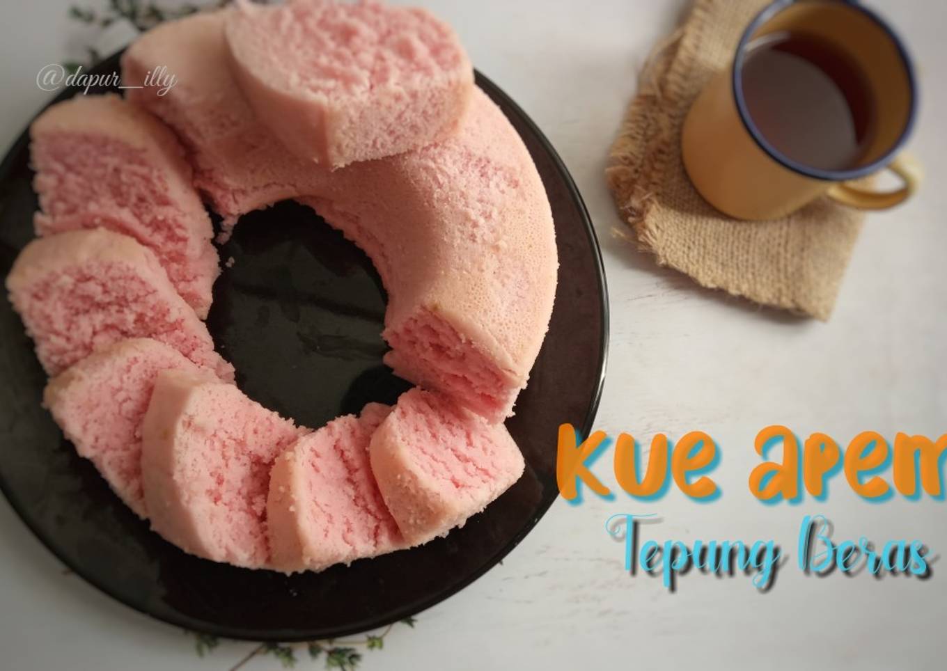 Kue apem tepung beras