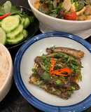 Cá kèo kho rau răm