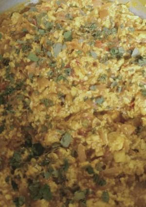 A picture of Paneer Bhurji.