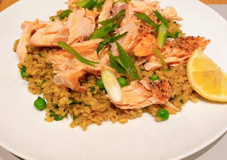 Easiest Way to Prepare Super Quick Homemade Salmon Kedgeree