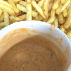 صوص البطاطا المقلية 🍟-レシピのメイン写真