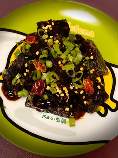 超懶人涼拌豬血糕 的食譜成品照片