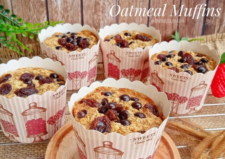 Resep Oatmeal Muffins | Gluten Free Anti Gagal