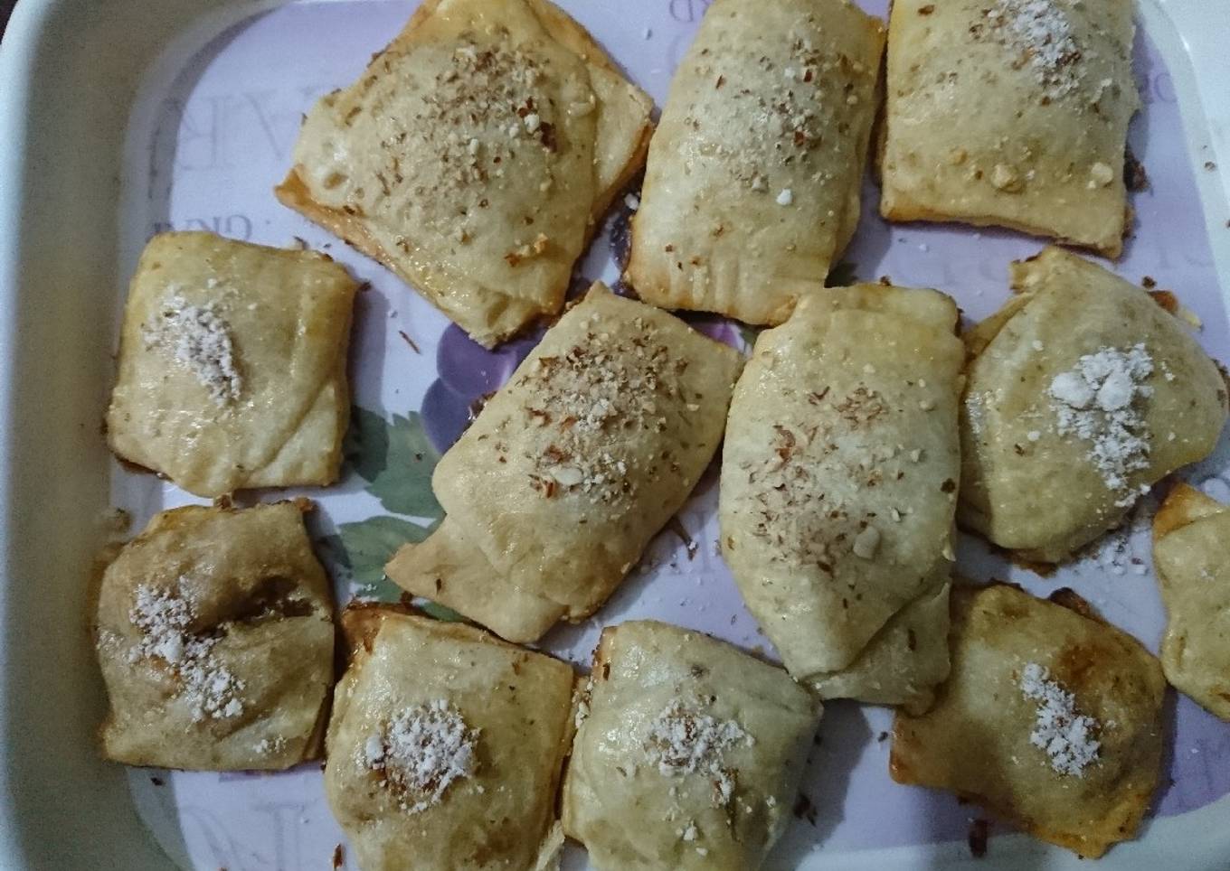 Puff pastry se Arabian delights