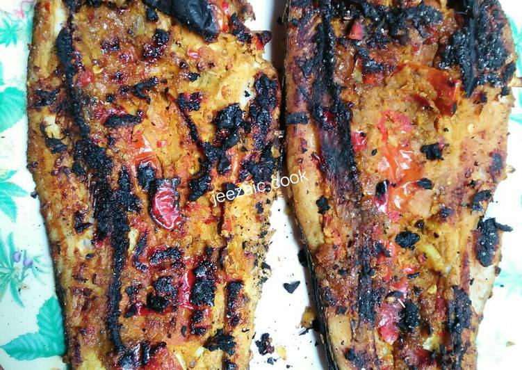 Bahan mengolah Haruan Panggang Kaluk | Ikan Gabus Panggang Kaluk Anti Gagal