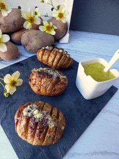Foto de Batatas Hasselback