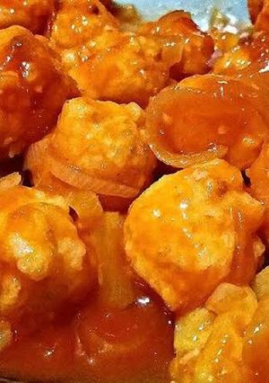 Foto resep Bola Tahu asam manis murah meriah