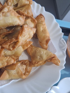 Foto resep Pangsit Goreng isi Ayam Lembut