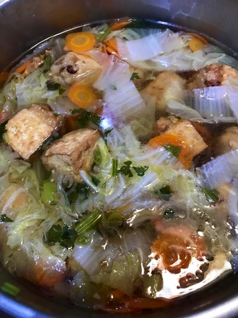 Langkah Mudah untuk Membikin Resep Sup Tahu bakso ayam yang Lezat Anti Ribet, Mantap