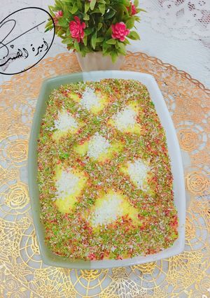 صورة لوصفة كاسترد بالبسكوت