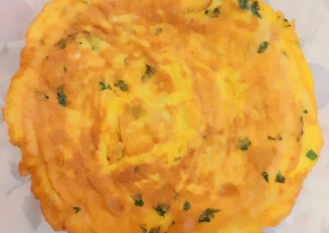 parsley omelette