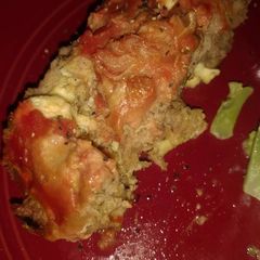 Scain's Turkey Feta Meatloaf A picture of Scain's Turkey Feta Meatloaf.