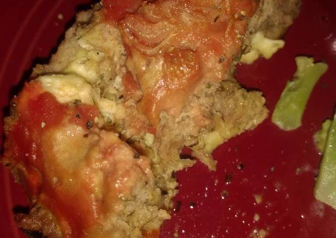 Easiest Way to Make Speedy Scain&#39;s Turkey Feta Meatloaf