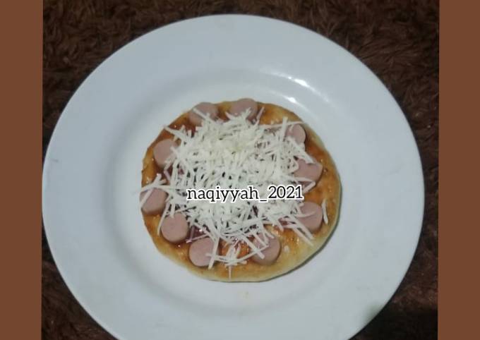 230. Mini pizza empuk dan lembut, ulen 3menit