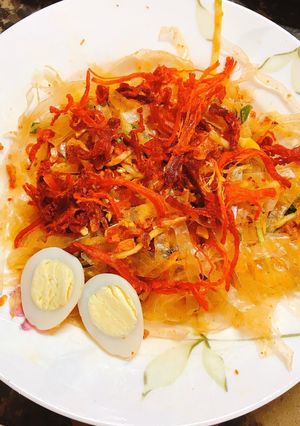 Hình của món Bánh Tráng Trộn.