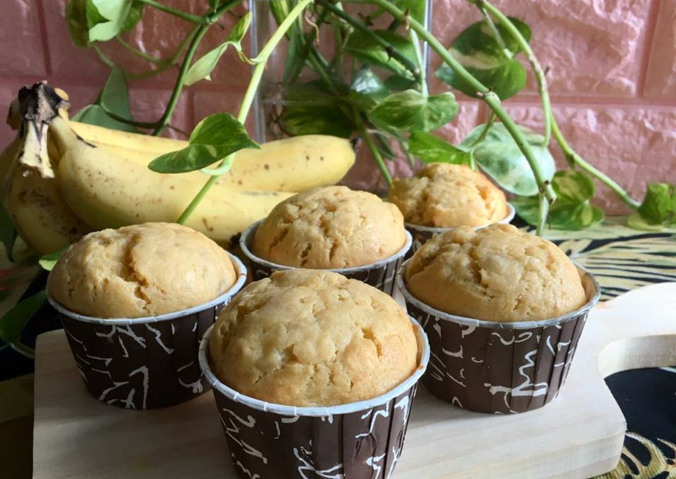 Banana Muffin / Muffin Pisang Enak