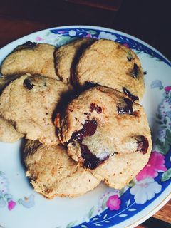 صورة لوصفة كوكيز الشوفان الصحي 🍪♥️