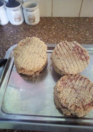 Una foto de Hamburguesas de carne caseras