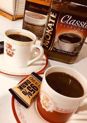 عکسی از دستور 💥 قهوه ترک 💥☕️